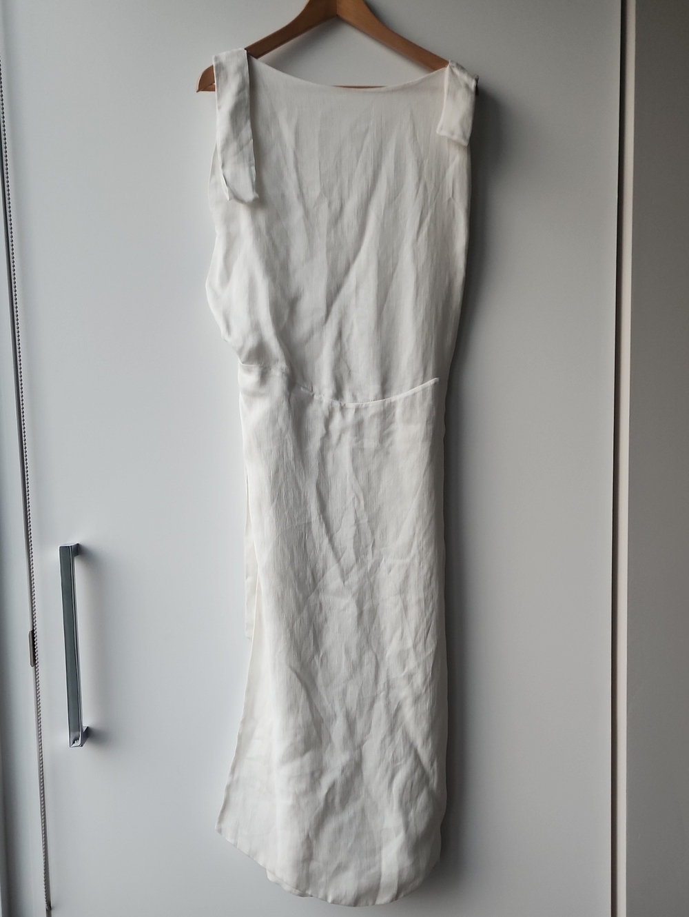 BN Zara Studio X Circ Backless Drape Dress